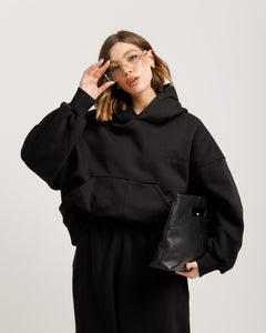 Felpa oversize con cappuccio ALTHÉA  - C197 slcb