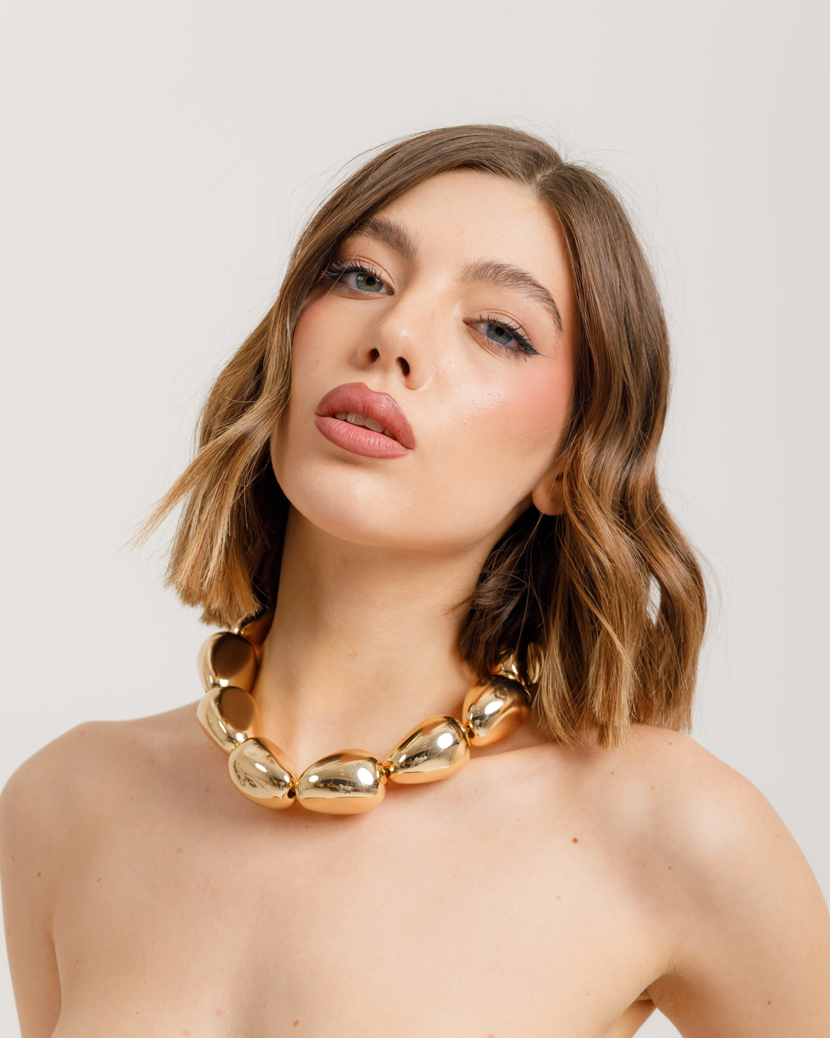 Collana Girocollo bombata - ECL2532