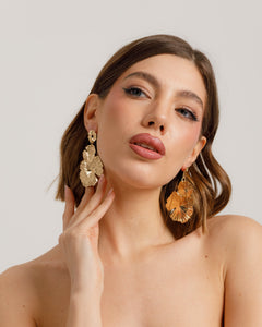 Orecchini pendenti flower - N1108/29