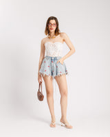 Shorts denim campana cherry - PJ15739