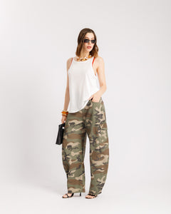 Jeans baggy camouflage - P12259