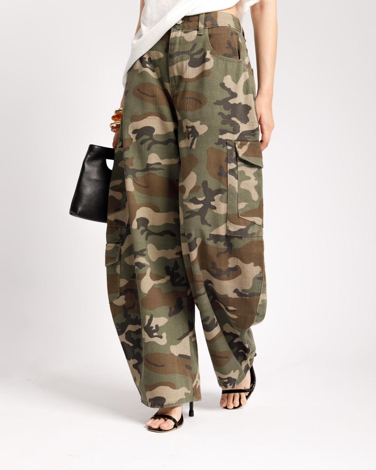 Jeans baggy camouflage - P12259