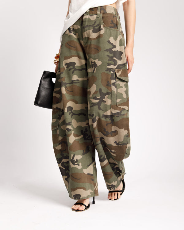 Jeans baggy camouflage - P12259
