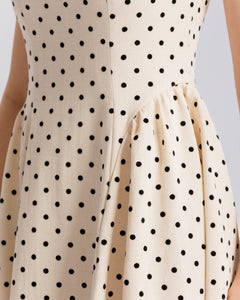 Abito midi a pois - JM88610