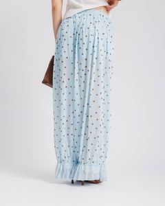 Pantaloni morbidi a pois - U70619