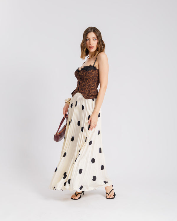 Gonna midi pois big - U11613