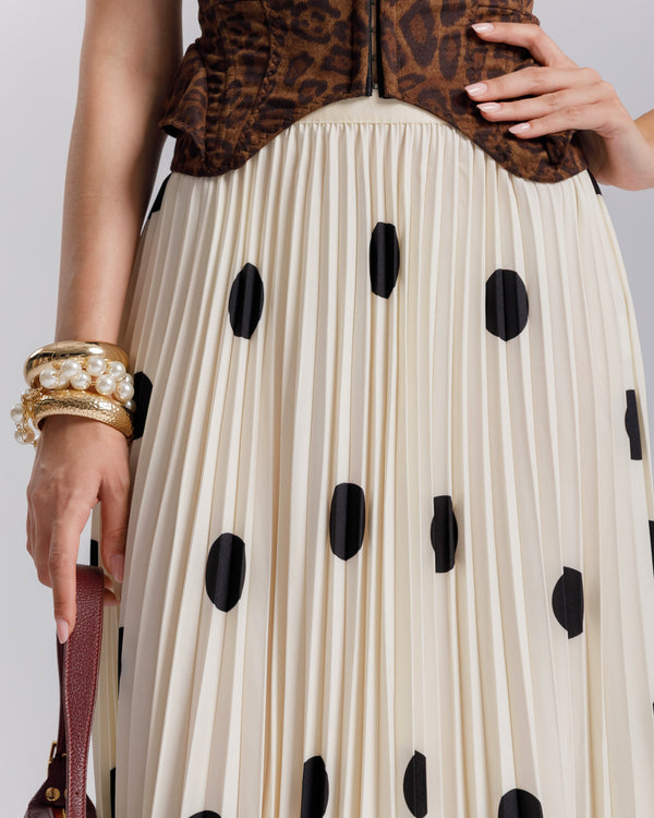 Gonna midi pois big - U11613