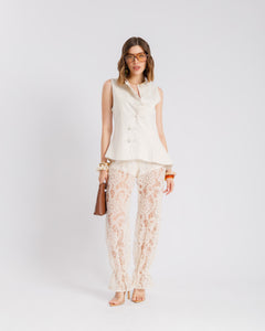 Pantaloni ballon in pizzo - U27637