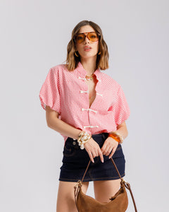 Camicia quadretti Korean - U31638