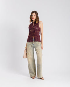 Camicia in pizzo JAPAN - U31633