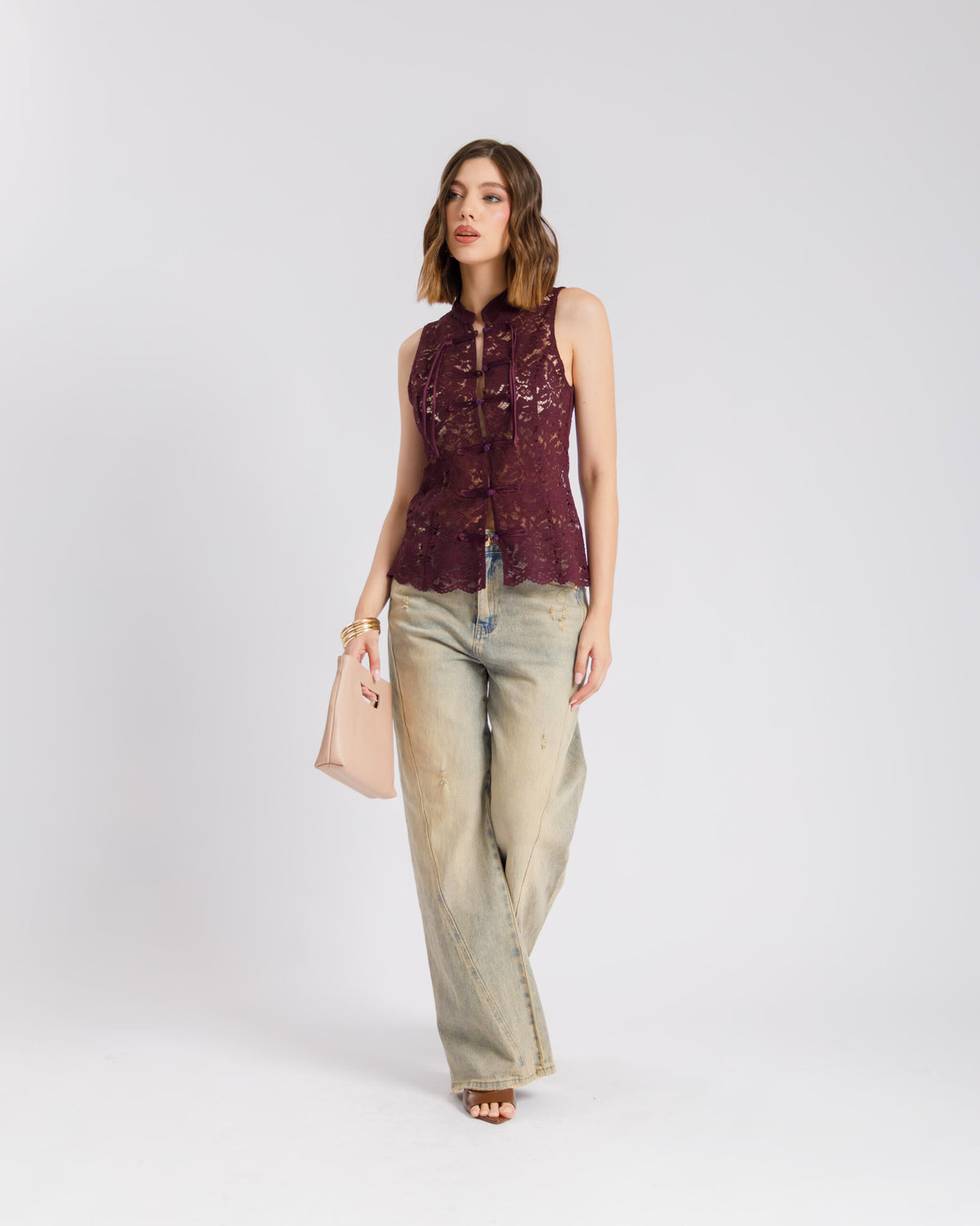 Camicia in pizzo JAPAN - U31633