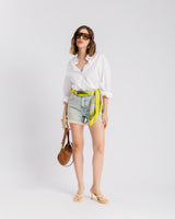 Shorts denim sabbiato - H7000-12