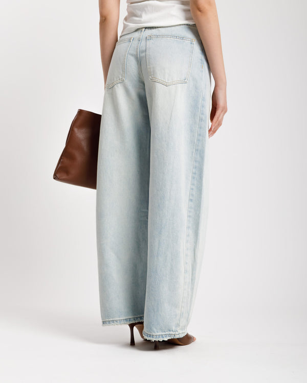 Jeans ballon impunture - H5320