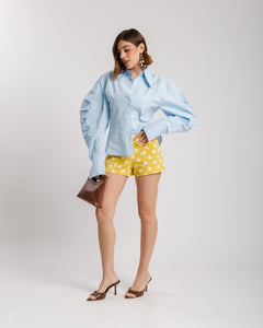 Camicia volume in cotone - H13575