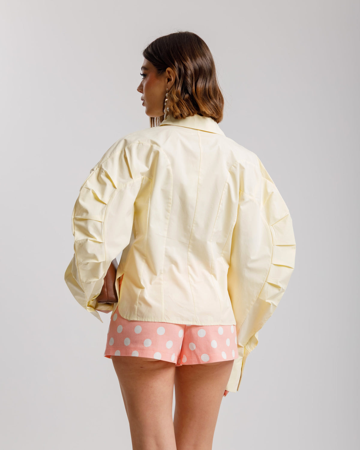 Camicia volume in cotone - H13575