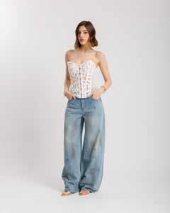 Corsetto con trasparenza - ST13795