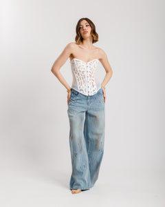 Corsetto con trasparenza - ST13795