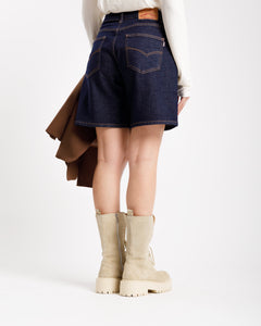 Shorts bermuda denim blu - D311