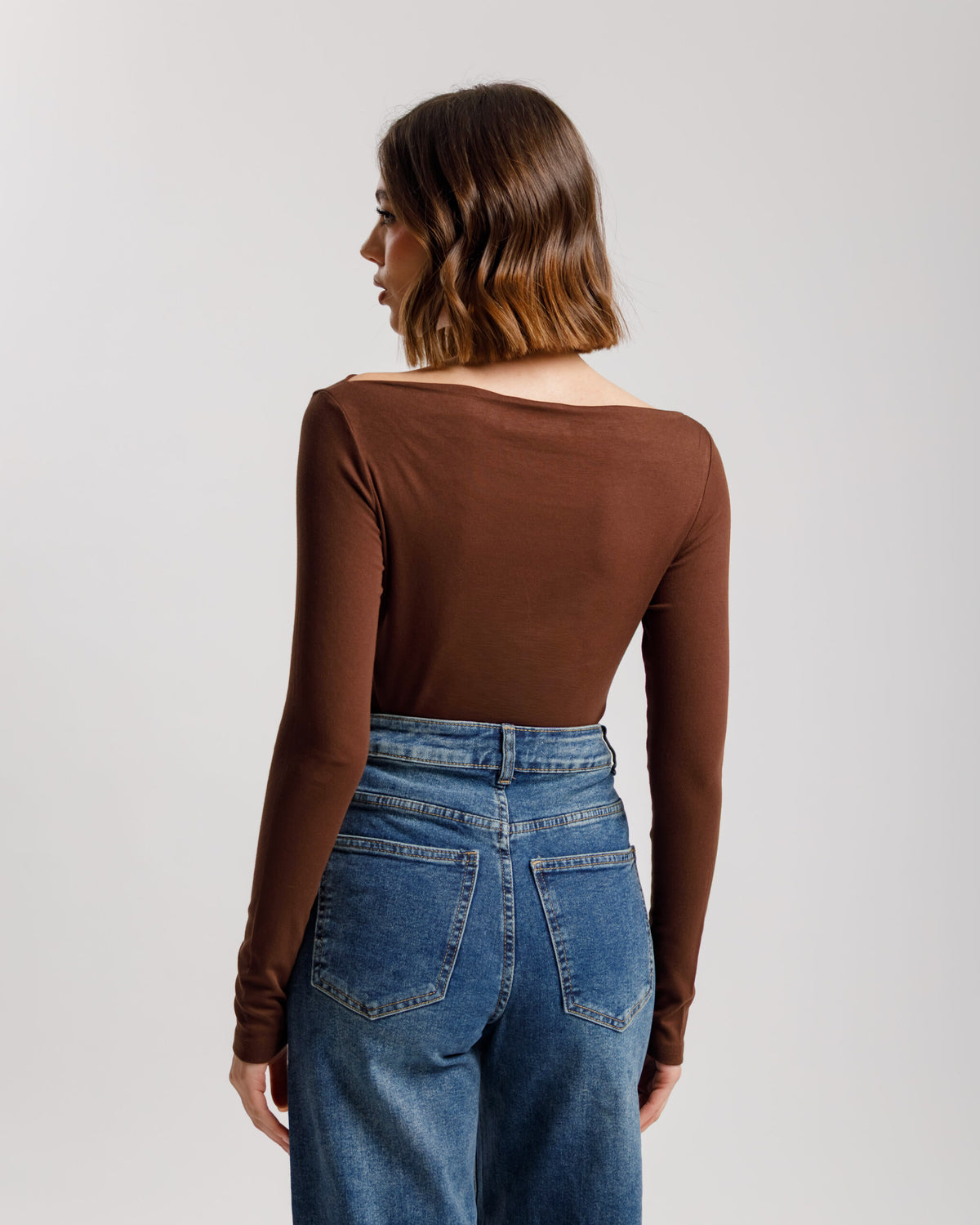 Maglia basic con scollo - 5612