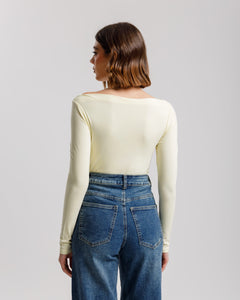 Maglia basic con scollo - 5612