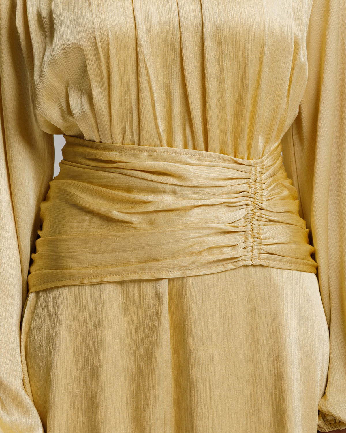Abito lungo con fascia - YY270 slcr