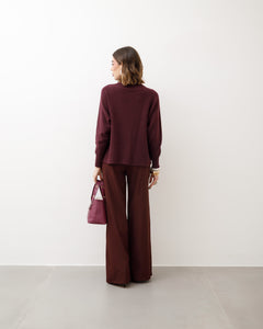 Pantaloni ampi con cintura - M774