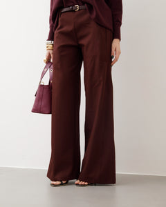 Pantaloni ampi con cintura - M774
