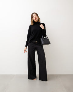 Pantaloni ampi con cintura - M774