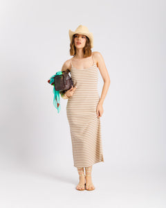 Abito lungo in maglia - 57893
