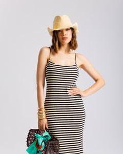 Abito lungo in maglia - 57893