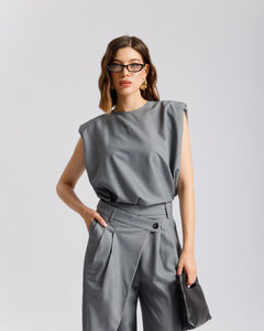 Coord-set ballon GRIGIO - Y1346-1347
