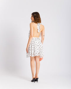 Abito a pois con colletto - 7948