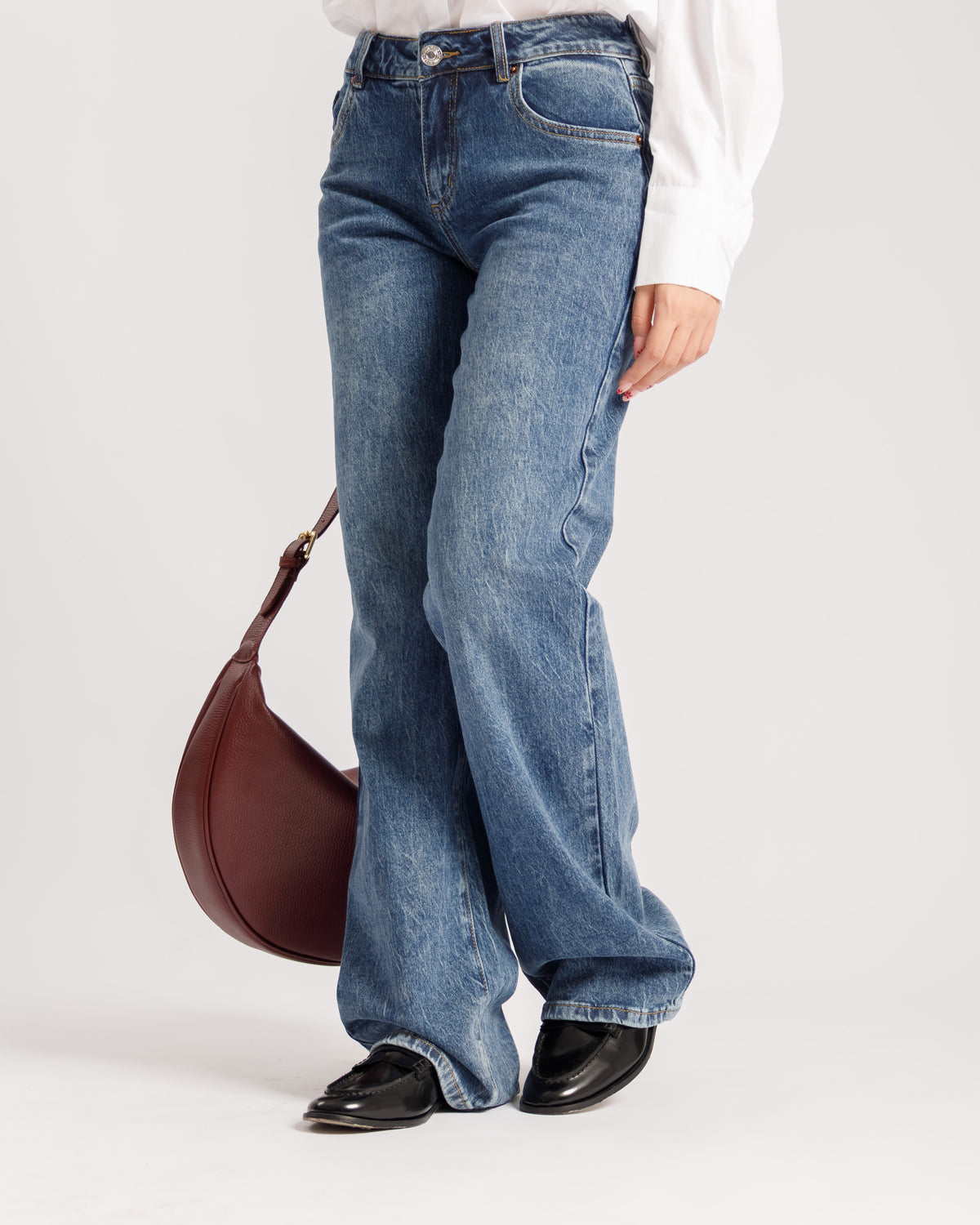 Jeans wide leg - 9682
