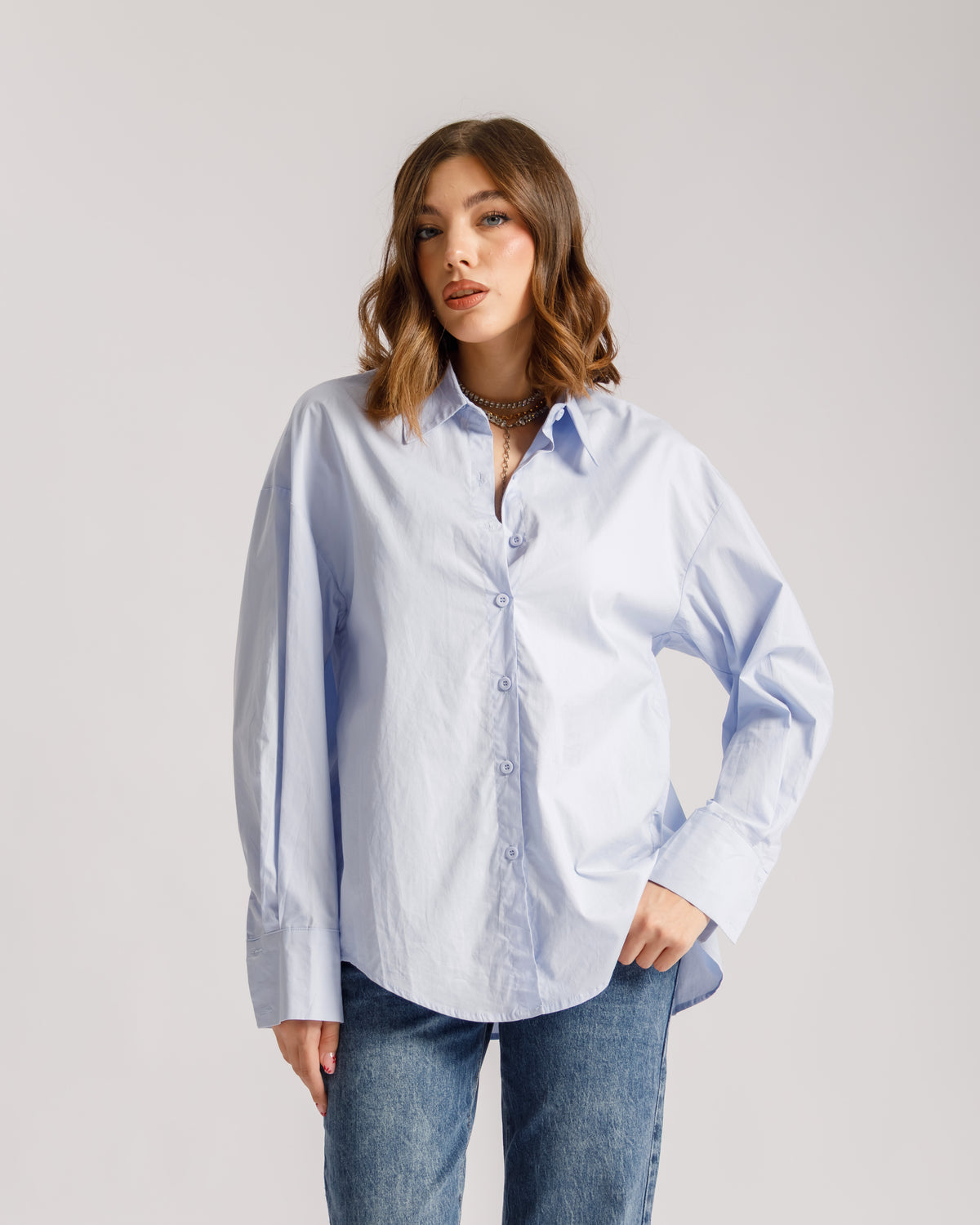 Camicia in cotone basic - M7533