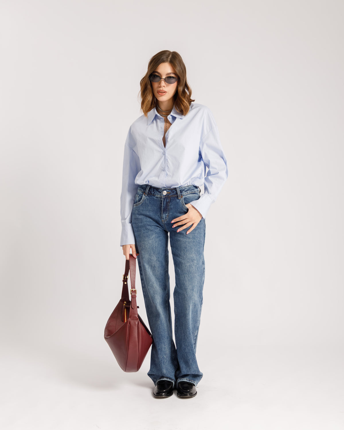 Camicia in cotone basic - M7533