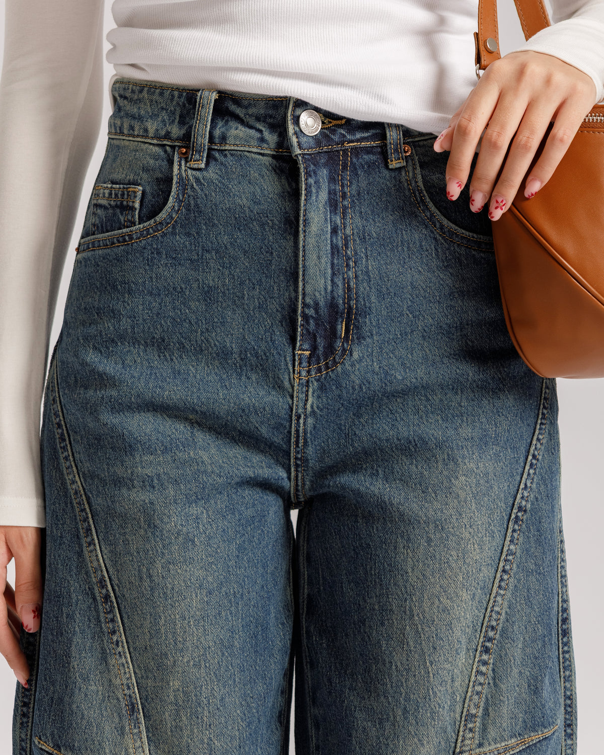 Jeans barrel fit - 9614