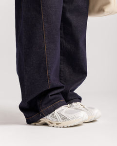 Jeans wide leg con bottoni - 0135