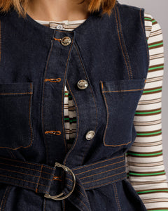 Coord-set in denim - 87455
