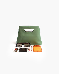 Borsa in pelle NANO GRACE verde salvia - LOVING BAGS