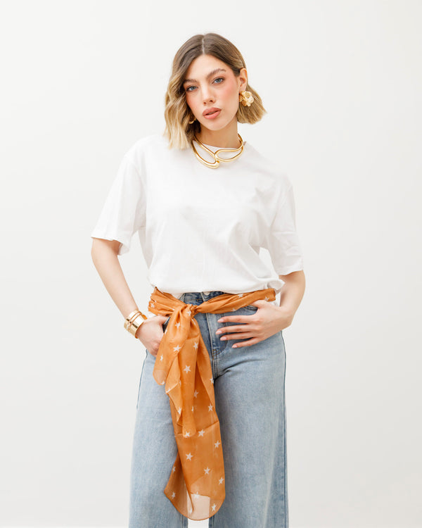 Foulard in seta stampato - RSC030