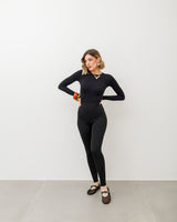 Leggings in lycra vita alta – P1560