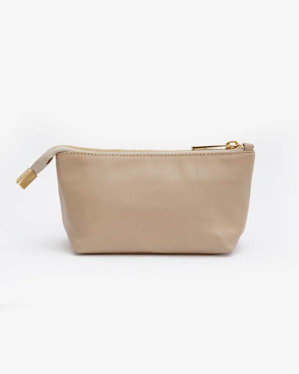 Beauty case in pelle NOAH - CREMA