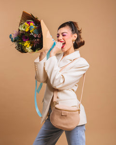Borsa NEW ISABELLA baby rosa cipria - LOVING BAGS