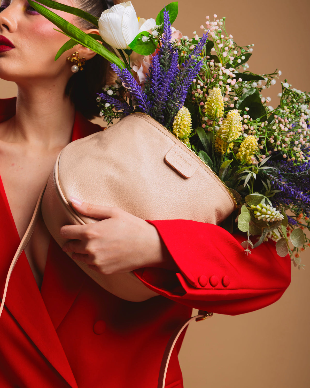 Borsa NEW ISABELLA rosa cipria - LOVING BAGS