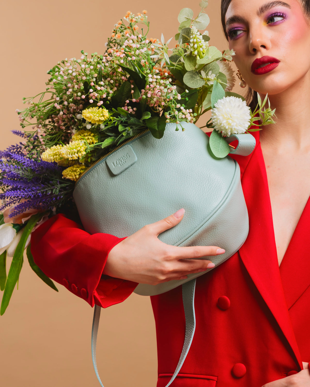 Borsa NEW ISABELLA acqua azzurra - LOVING BAGS