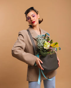 Borsa NEW ISABELLA grigio cenere - LOVING BAGS