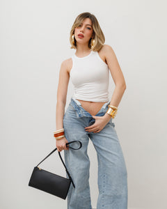 Borsa in pelle DEVA nera - LOVING BAGS