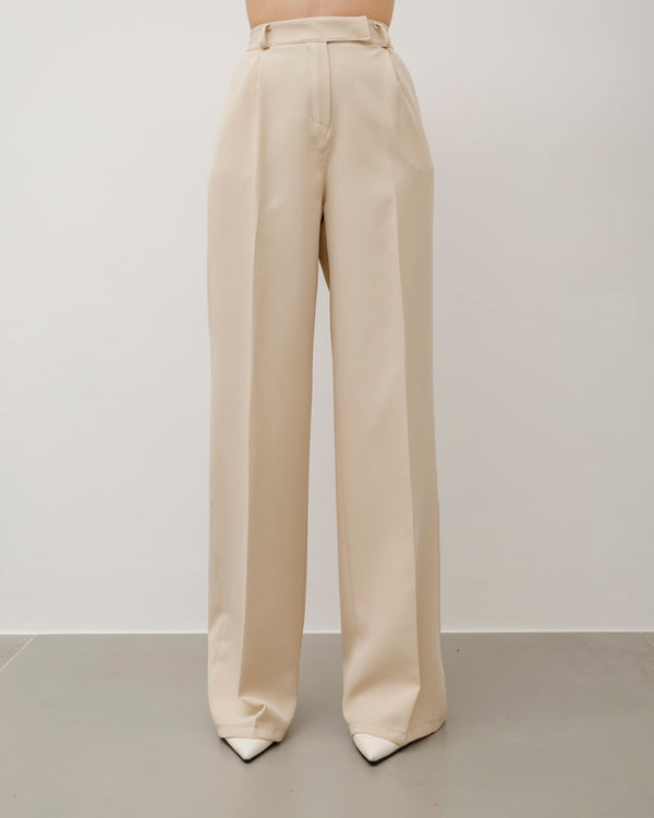PANTALONI CREMA - 6384