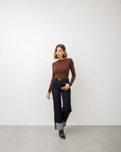 Maglia basic con scollo - 5612