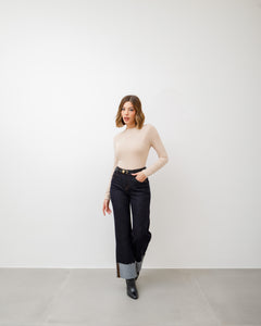 Maglia basic con scollo - 5612